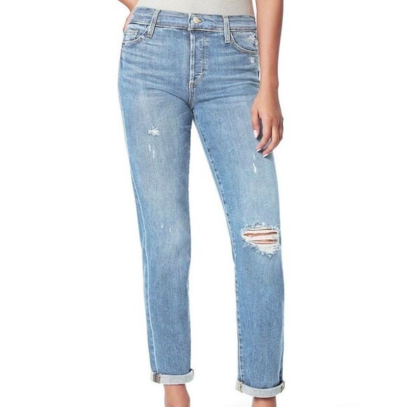 Joes Jeans Manila Slim Distressed Ankle Jeans - Picture 1 of 12